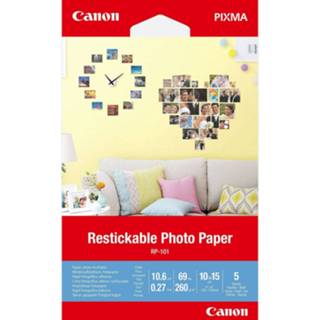 👉 Foto sticker Canon RP-101 verwijderbare fotostickers, 10 x 15 cm - 5 vel 4549292137606