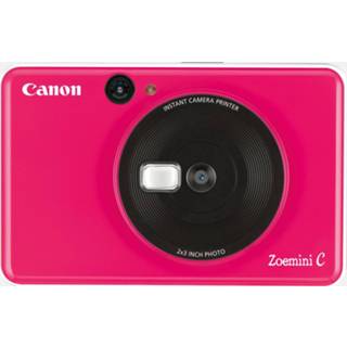 👉 Roze Canon Zoemini C instant fotoprinter, Bubblegum Pink