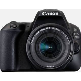 👉 Zwart Canon EOS 200D + EF-S 18-55mm f/4-5.6 IS STM 8714574652757