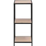 👉 Boekenkast hout bruin Jaxx - eikenkleur 82,5x35x37 cm Leen Bakker 5713941046390