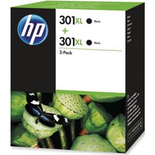 👉 Zwart Hp 301xl 2-pack Cartridge 887758699485