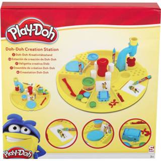 👉 Geel Play-doh Klei Set Doh-doh Knutsel Station 41-delig 5055114310656