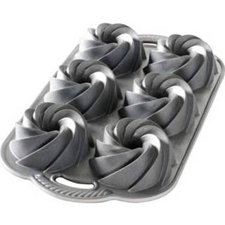 👉 Bakvorm aluminium zilverkleurig Nordic Ware Mini Heritage 11172880376