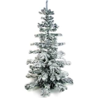 👉 Kunst kerstboom bordeaux Kunstkerstboom met sneeuw 240cm 7438243580509