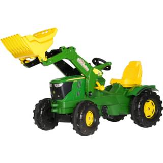 👉 Rolly Toys 611096 RollyFarmtrac John Deere 6210R Tractor met Lader