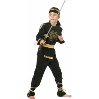 👉 Ninja kostuum synthetisch multikleur kinderen Kostuums Voor 140 8718758134695