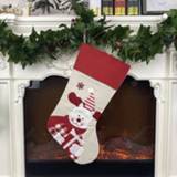 👉 Hanger multi Christmas Stocking Creative Santa Snowman Elk Candy Gift Bag Decoration Pendant