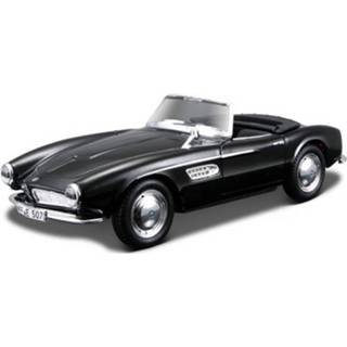 👉 Modelauto metaal zwart Bmw 507 1957 1:32 - Speelgoed 8719538435674