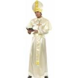 👉 Paus kostuum wit goud synthetisch multikleur En 48-50 (M) 8718758337799