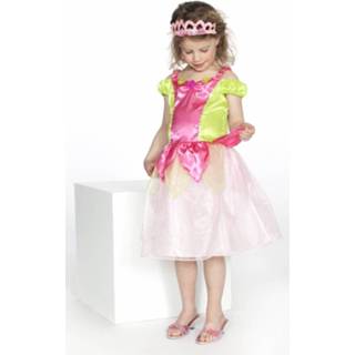 👉 Luxe prinses jurkje roze/groen