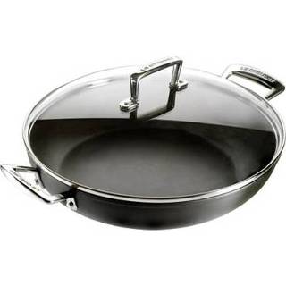 👉 Aluminium zwart Le Creuset Les Forgées Sauteuse Provençale Ø 30 cm 630870272858