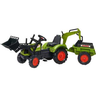 👉 Kunststof groen Falk Claas Tractor Set Deluxe 3016202070250