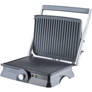 👉 Zilverkleurig H.koenig Contactgrill 3760124950762