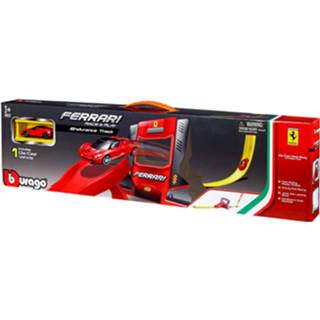 👉 Schaal kunststof multikleur Burago Ferrari Track Set - 1:64 4893993560981