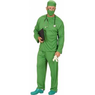 👉 Verkleedkostuum groen synthetisch l Chirurgen Verkleed Kostuum Voor Volwassenen - Verkleedkleding Ziekenhuis 8718758686743