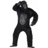 👉 Pluche zwart Luxe Gorilla Kostuum 8718758155713