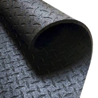 👉 Beschermmat zwart rubber Body-solid - Beschermmat/vloermat 183 Cm X 122 1,27 638448005488