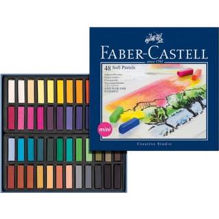 👉 Pastelkrijt krijt multikleur Faber Castell Halve Lengte E 4005401282488