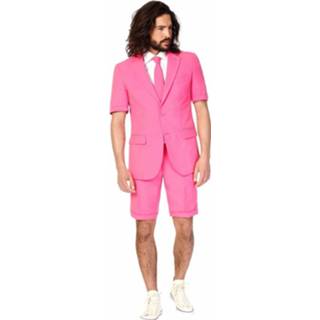 👉 Zomer kostuum roze synthetisch XL 52 (Xl) 8718719274569