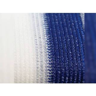 👉 Balkonscherm blauw wit polyethyleen Delux Balkondoek - Balkonzeil 500 X 90 Blauw/wit 8715986152071