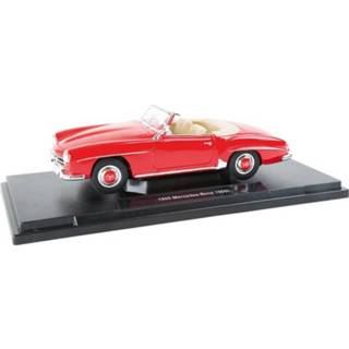 👉 Modelauto staal small rood Foot Mercedes-benz 190 Sl (1955) 4020972085979