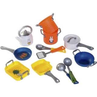 👉 Nijnte multikleur Nijntje Speelgoed Kooksetje - 12-delig 8712051219363