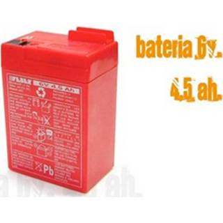 👉 Batterij Feber 6 Volt 4.5 Ah 8411845981515