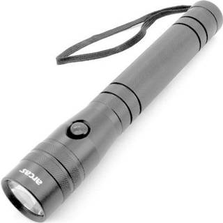 👉 Zaklamp kunststof zilverkleurig Arcas 10 Watt 4260030255375