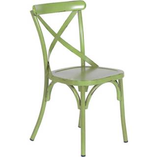 Stoel groen kunststof Elodie Vintage 8713002091168