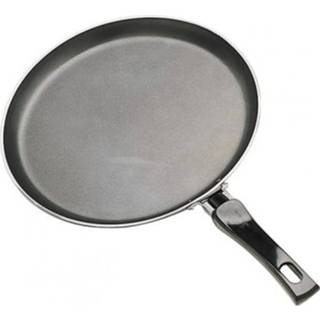 👉 Flens metaal zwart Kitchencraft Pan Voor Pannenkoeken / Flensjes Crêpes - 24cm Kitchen Craft 5028250146052