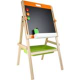 👉 Schrijfbord hout small groen Foot 2-in-1 51 X 49 105 Cm 4020972104366