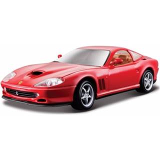 👉 Modelauto melamine rood Ferrari 550 Maranello 1:24 - Speelgoed Auto Schaalmodel 8719538263864