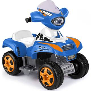 👉 Elektrisch voertuig kunststof blauw Feber Quad Kripton 6v 8411845003903