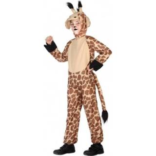 👉 Dierenpak polyester bruin kinderen Giraffe Onesie Verkleedset/kostuum Voor - Carnavalskleding Voordelig Geprijsd 104 (3-4 Jaar) 8719538820128