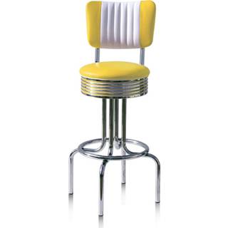 👉 Barkruk geel Bel Air Retro Bs-28cb 8719747280553