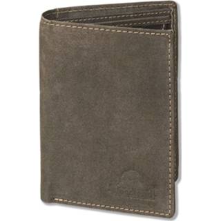 👉 Portemonnee bruin leer leder mannen vrouwen Woodland Billfold Hoog - Heren En Dames Anti Skim Rfid Bescherming 4250061322191