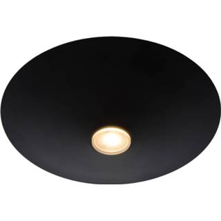 👉 Plafonnier zwart staal Lucide Troy Led Ø35cm 5411212791511