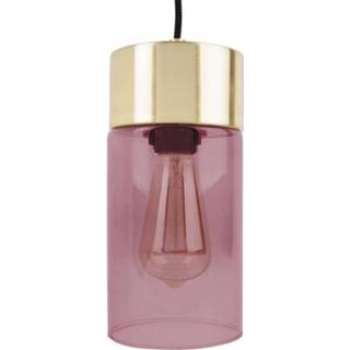 👉 Hanglamp goudkleurig roze glas Leitmotiv - Lax Goudkleurig/roze 8714302649554