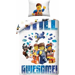 Dekbedovertrek katoen multikleur Lego Movie 2 Action - Multi 1-persoons 140x200 Cm 5902729043281