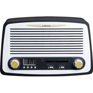 👉 Draagbare radio grijs Sr-02 Retro Fm Stereo Met Alarm Klok 8711902038153