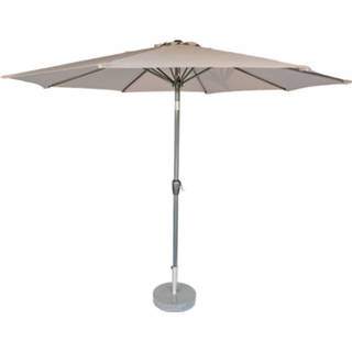 👉 Polyester taupe Kopu® Ronde Stokparasol 300 Cm Calma - 8718692027992