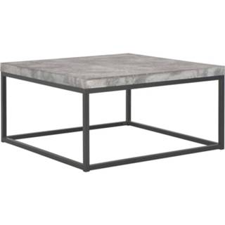 👉 Salontafel MDF grijs Vidaxl 75x75x38 Cm Beton-look 8719883561530