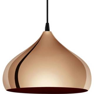 👉 Hanglamp staal koperkleurig Eglo - E27 Koper 9002759494490