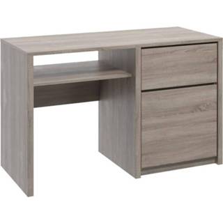 👉 Bureau eiken Meubella - Monaco Truffel 8719425019130