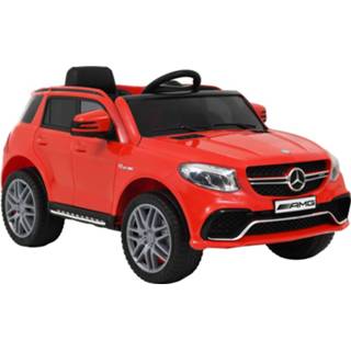 👉 Kinderauto rood kunststof synthetisch kinderen Vidaxl Mercedes Benz Gle63s 8718475605676