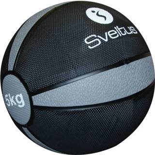 👉 Medicijnbal zwart grijs rubber Sveltus 5 Kg Zwart/grijs In Doos 3412181004949