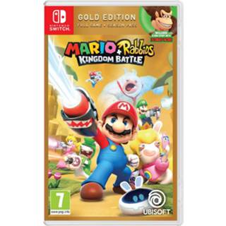 👉 Switch goud Nintendo Mario + Rabbids Kingdom Battle Gold Edition 3307216024446