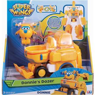 👉 Kunststof geel Super Wings Vehicle Donni Transforming 6911400363579