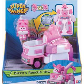 👉 Kunststof wit Super Wings Vehicle Dizzy Transforming 6911400363586