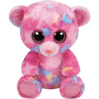 👉 Pluchen knuffel roze Ty Beanie Buddy Franky 24 Cm 8421364206